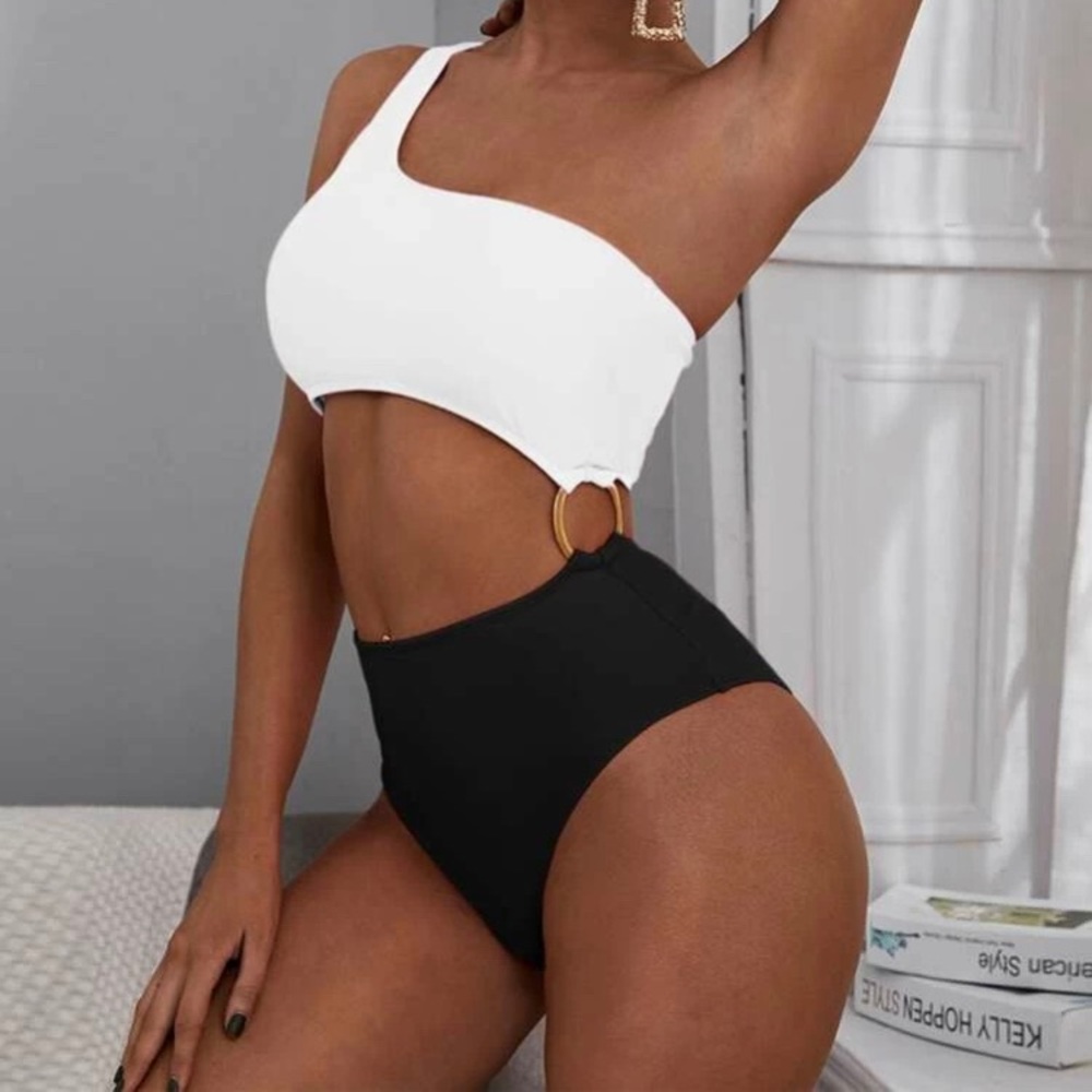 black & white 1 piece